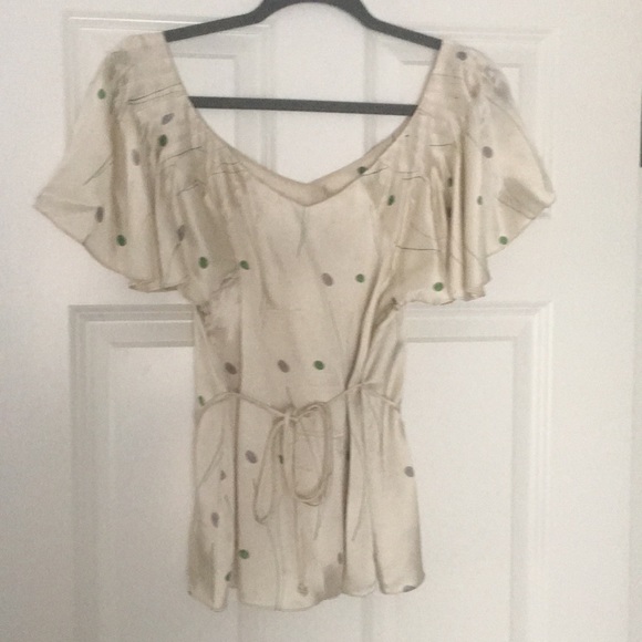 Anthropologie HD in Paris Romantic Blouse - Picture 2 of 3